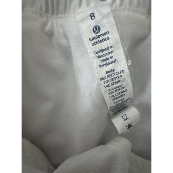 Lululemon Women’s Lined Running Athletic Shorts Size 8 - Picture 4 of 5